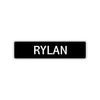 Rylan Street Sign Children Name Room Plate