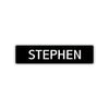 Stephen Street Sign Children Name Room Plate