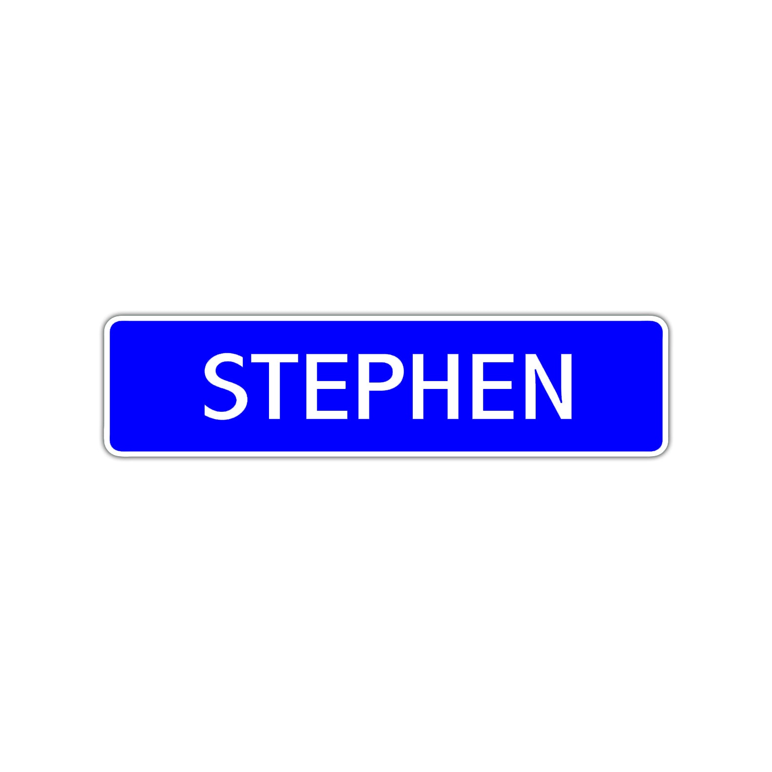 Stephen Street Sign Children Name Room Plate