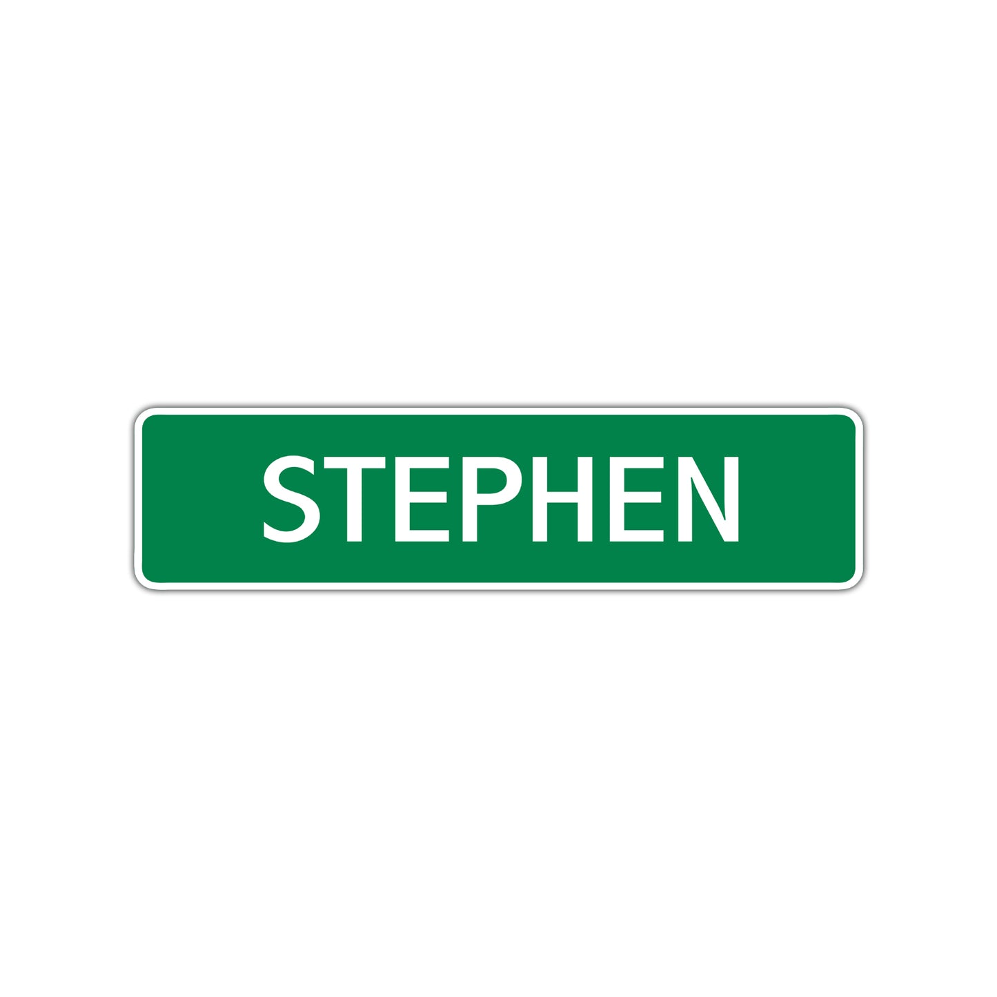 Stephen Street Sign Children Name Room Plate