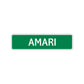 Amari Street Sign Children Name Room Plate