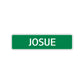 Josue Street Sign Children Name Room Plate