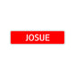 Josue Street Sign Children Name Room Plate
