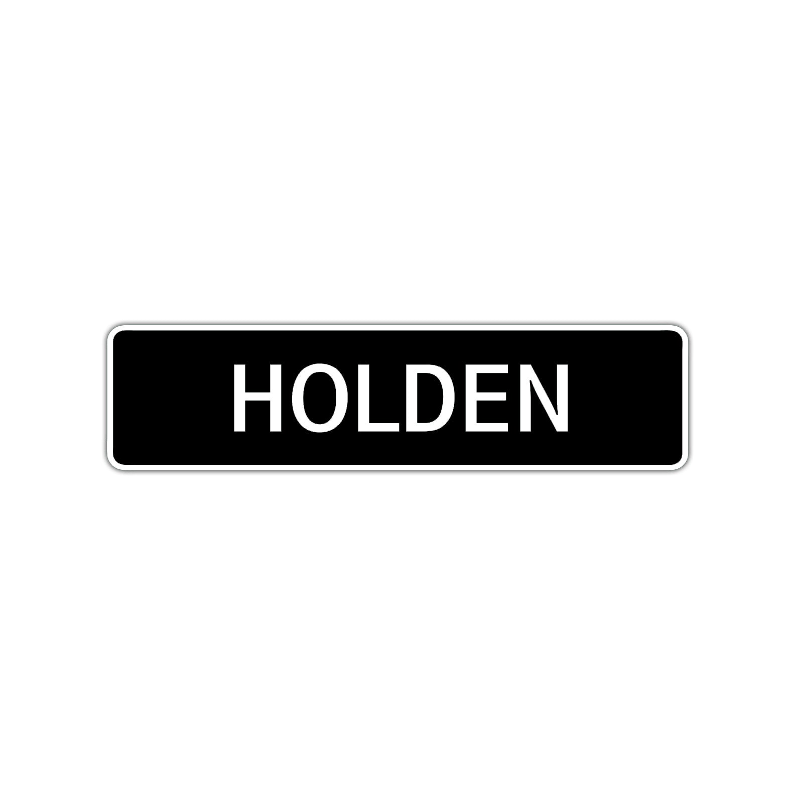 Holden Street Sign Children Name Room Plate