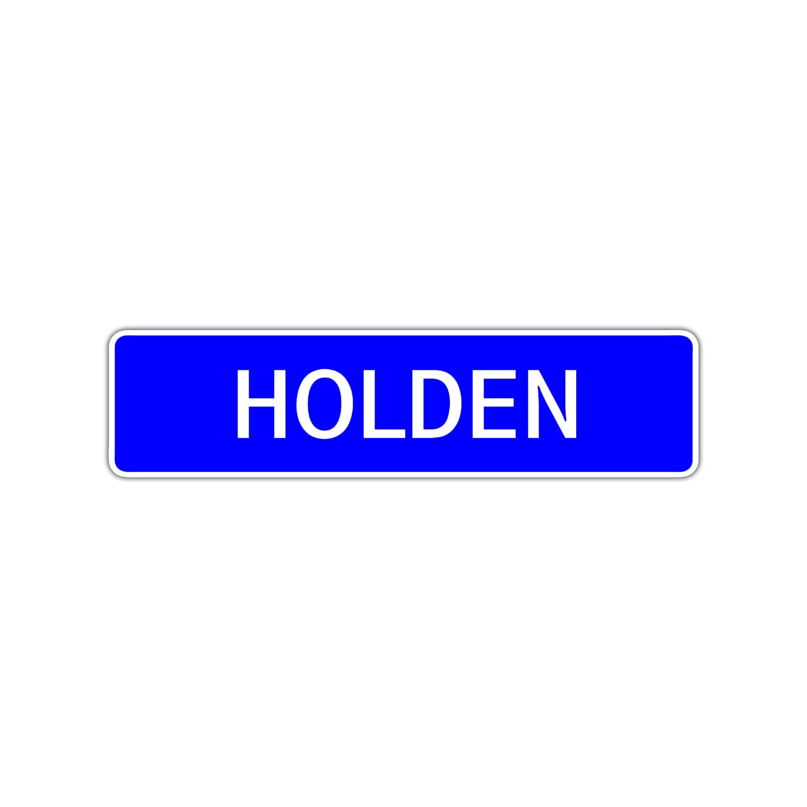 Holden Street Sign Children Name Room Plate