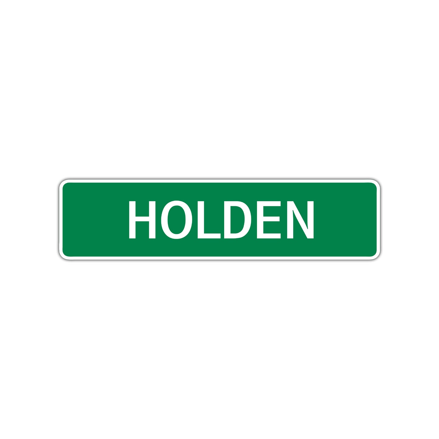 Holden Street Sign Children Name Room Plate