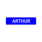 Arthur Street Sign Children Name Room Plate