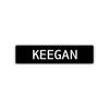 Keegan Street Sign Children Name Room Plate