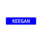 Keegan Street Sign Children Name Room Plate 
