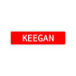 Keegan Street Sign Children Name Room Plate