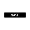 Nash Street Sign Children Name Room Plate