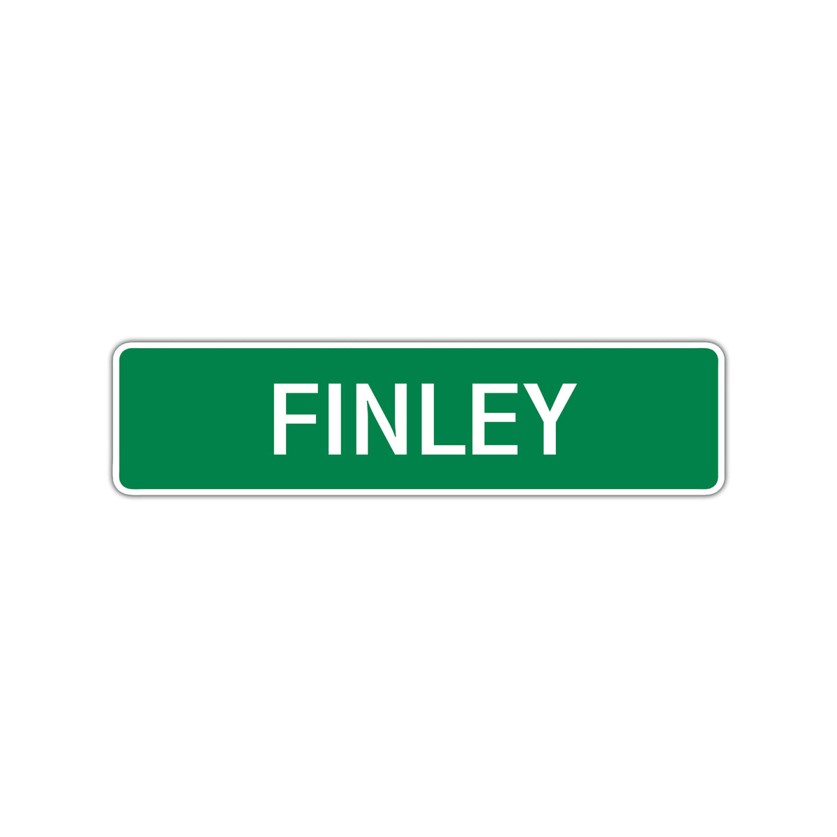 Finlay Sign Finley Street Sign Children Name Room Plate – Sign Fever
