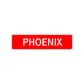 Phoenix Street Sign Children Name Room Plate