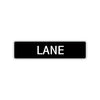 Lane Street Sign Children Name Room Plate