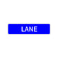 Lane Street Sign Children Name Room Plate