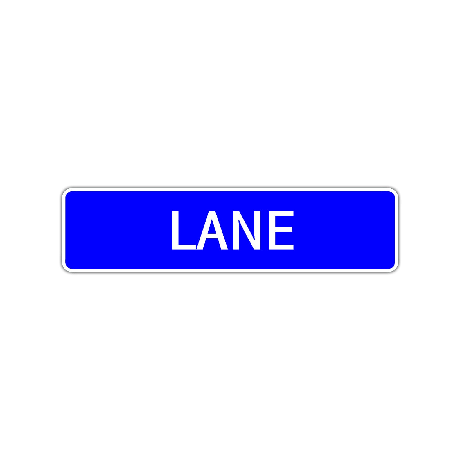 Lane Street Sign Children Name Room Plate