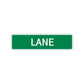 Lane Street Sign Children Name Room Plate