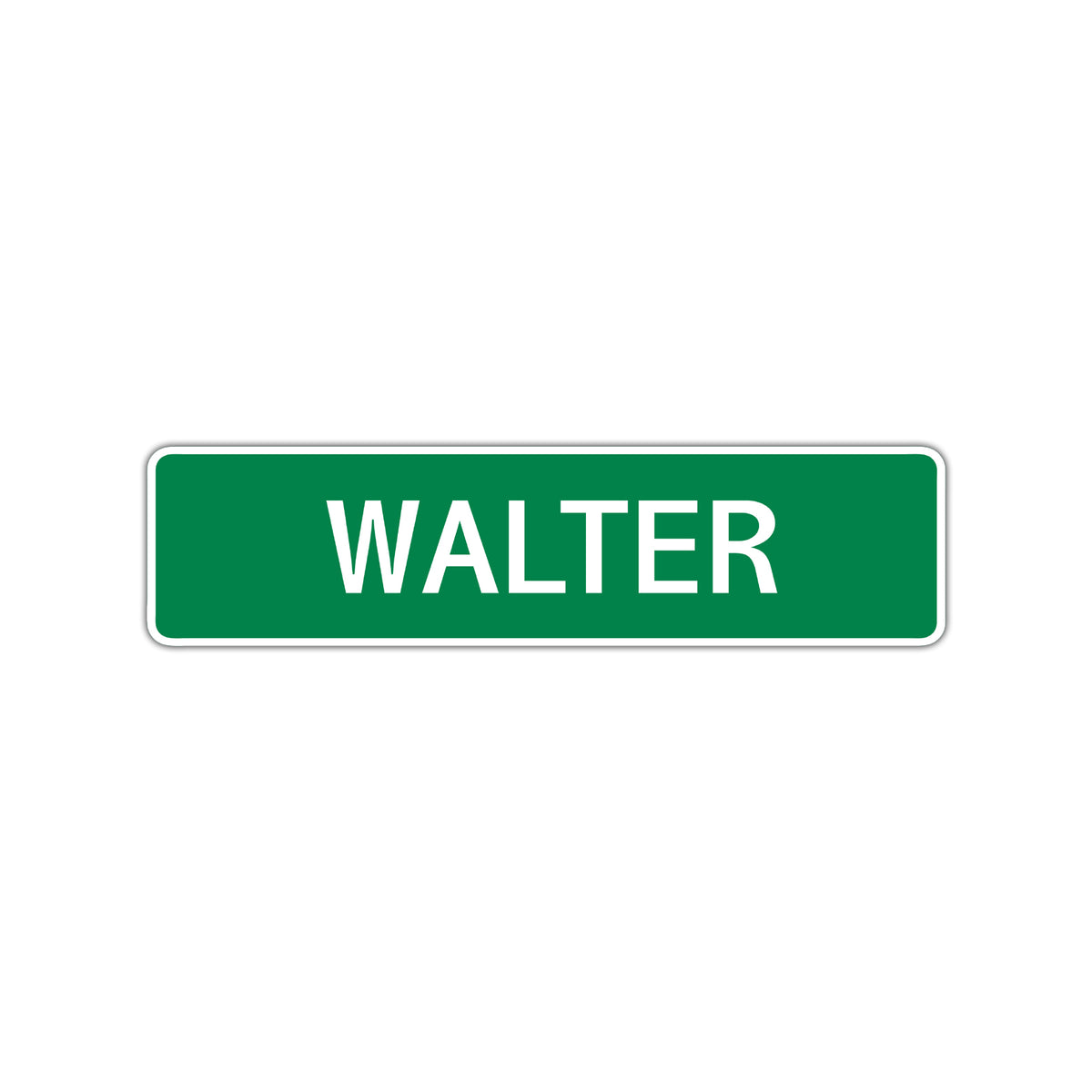 Walters. Sign Walter Street Sign Children Name Room Plate – Sign Fever