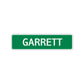 Garrett Street Sign Children Name Room Plate