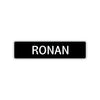 Ronan Street Sign Children Name Room Plate