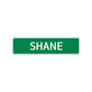 Shane Street Sign Children Name Room Plate