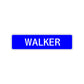 Walker Street Sign Children Name Room Plate