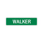 Walker Street Sign Children Name Room Plate