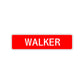 Walker Street Sign Children Name Room Plate