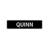 Quinn Street Sign Children Name Room Plate