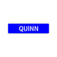 Quinn Street Sign Children Name Room Plate