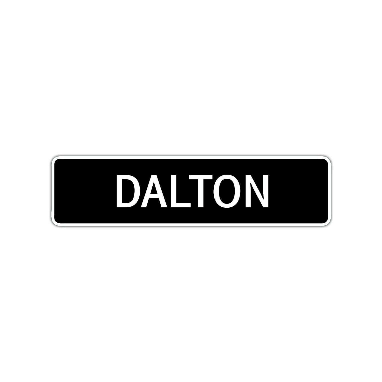Dalton Street Sign Children Name Room Plate