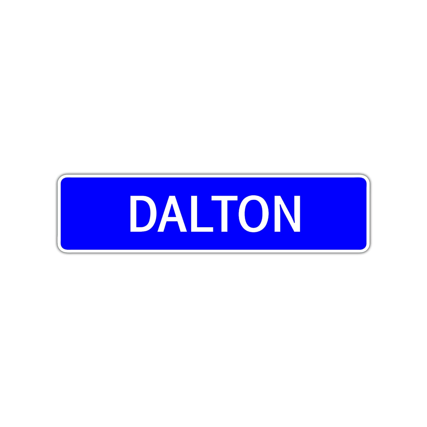 Dalton Street Sign Children Name Room Plate