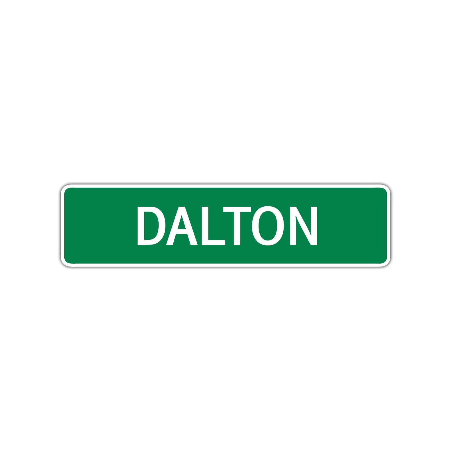 Dalton Street Sign Children Name Room Plate