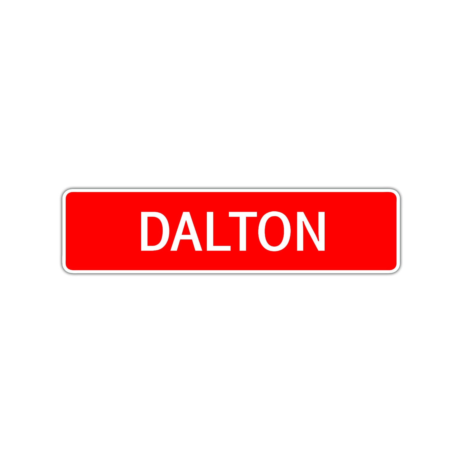 Dalton Street Sign Children Name Room Plate