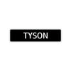 Tyson Street Sign Children Name Room Plate
