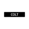 Colt Street Sign Children Name Room Plate