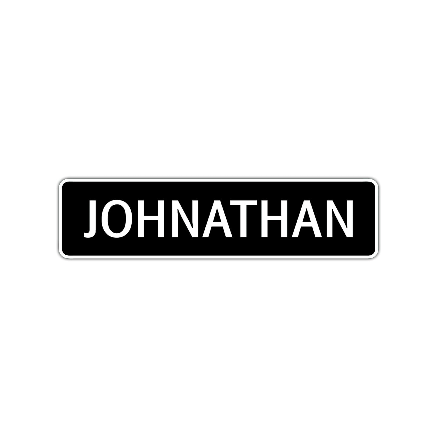  Johnathan Street Sign Children Name Room Plate