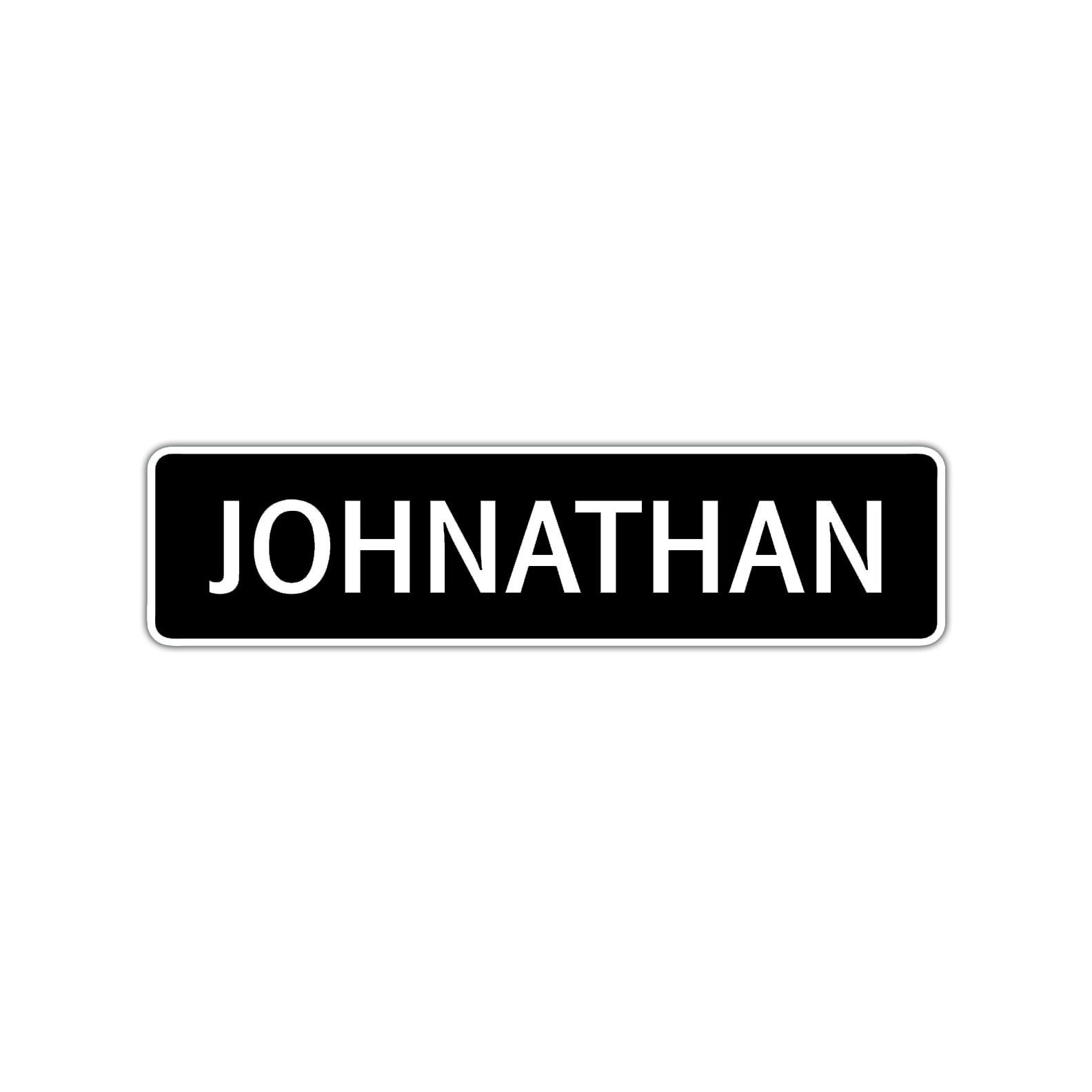 Johnathan Street Sign Children Name Room Plate