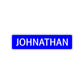  Johnathan Street Sign Children Name Room Plate