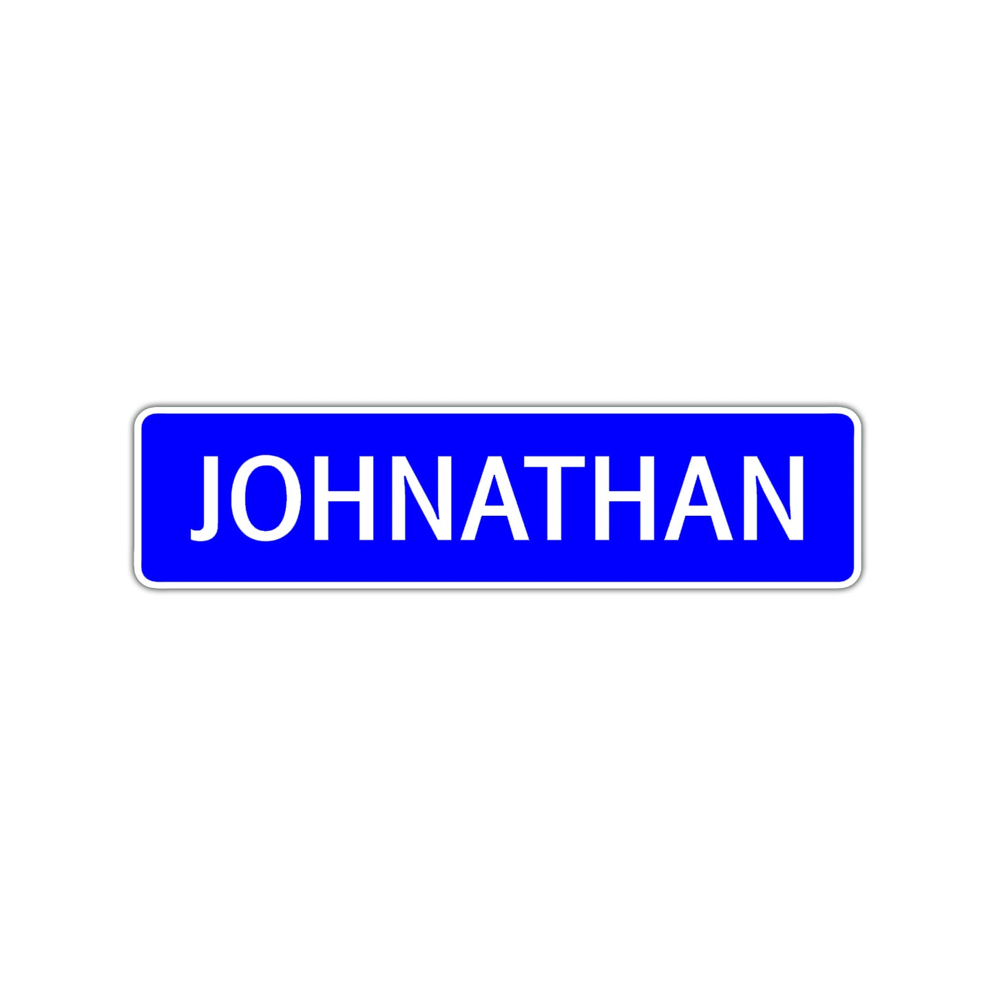  Johnathan Street Sign Children Name Room Plate