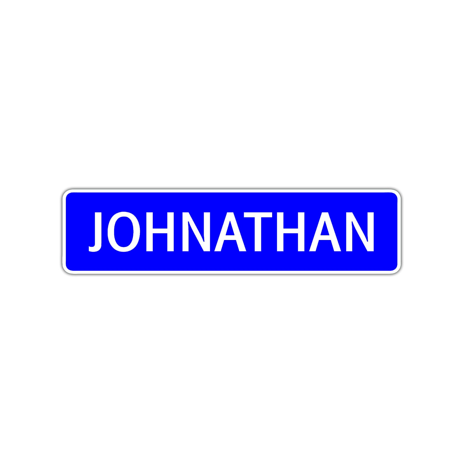  Johnathan Street Sign Children Name Room Plate