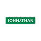  Johnathan Street Sign Children Name Room Plate