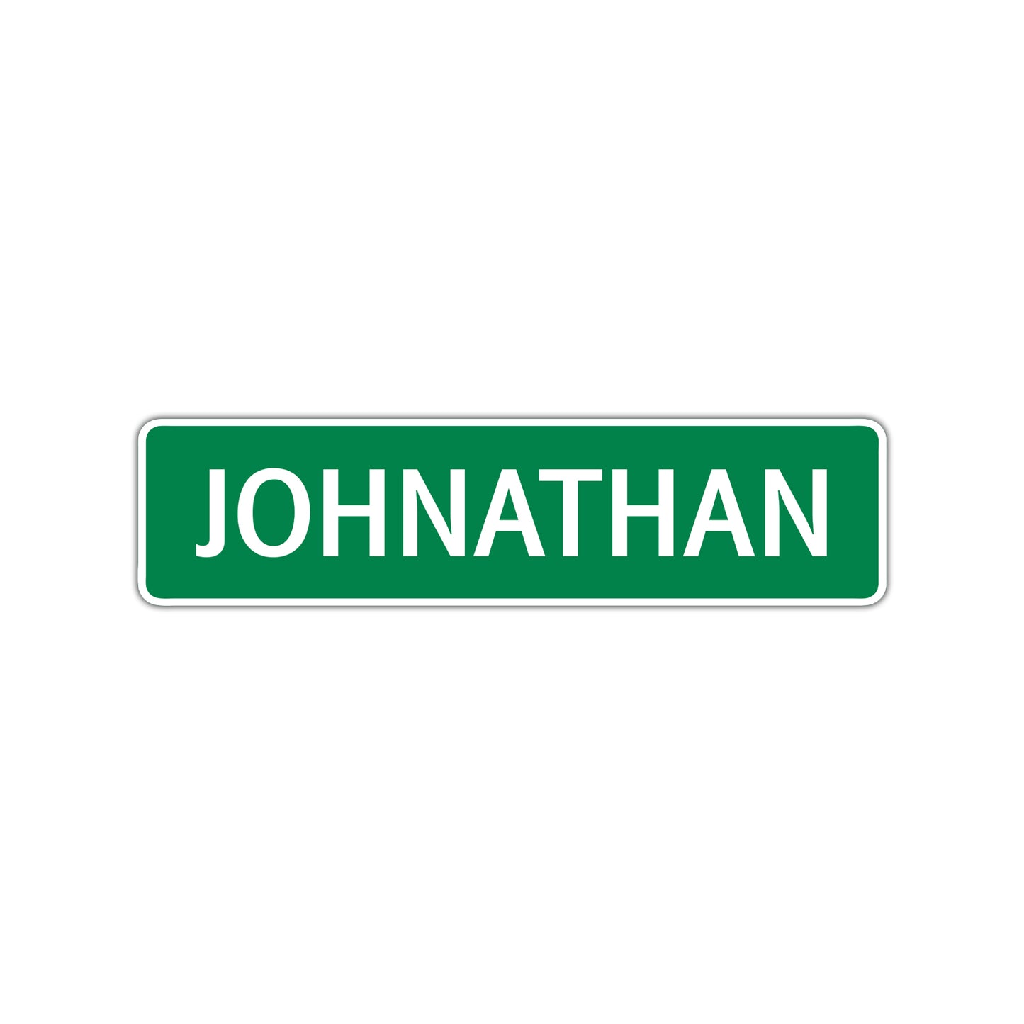  Johnathan Street Sign Children Name Room Plate