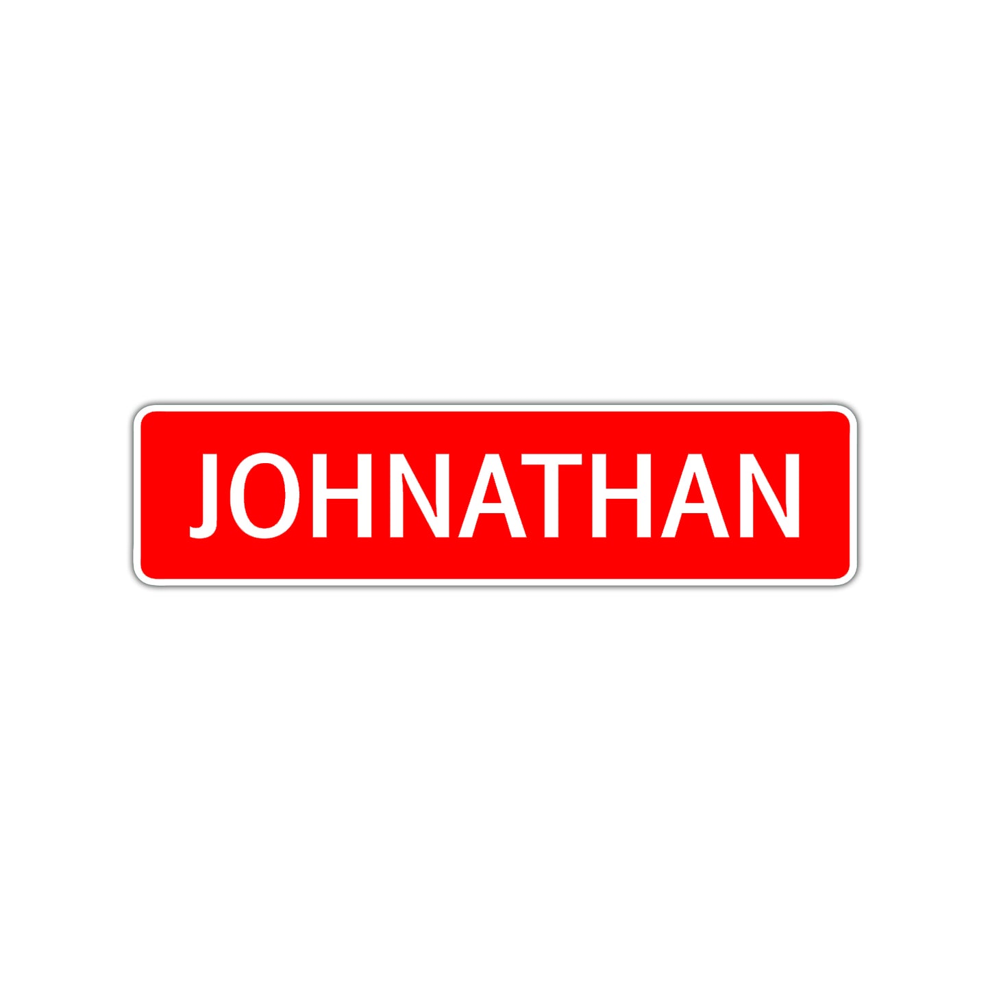 Johnathan Street Sign Children Name Room Plate