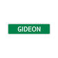 Gideon Street Sign Children Name Room Plate
