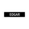 Edgar Street Sign Children Name Room Plate