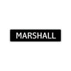 Marshall Street Sign Children Name Room Plate