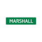 Marshall Street Sign Children Name Room Plate
