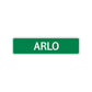 Arlo Street Sign Children Name Room Plate