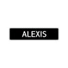 Alexis Street Sign Children Name Room Plate